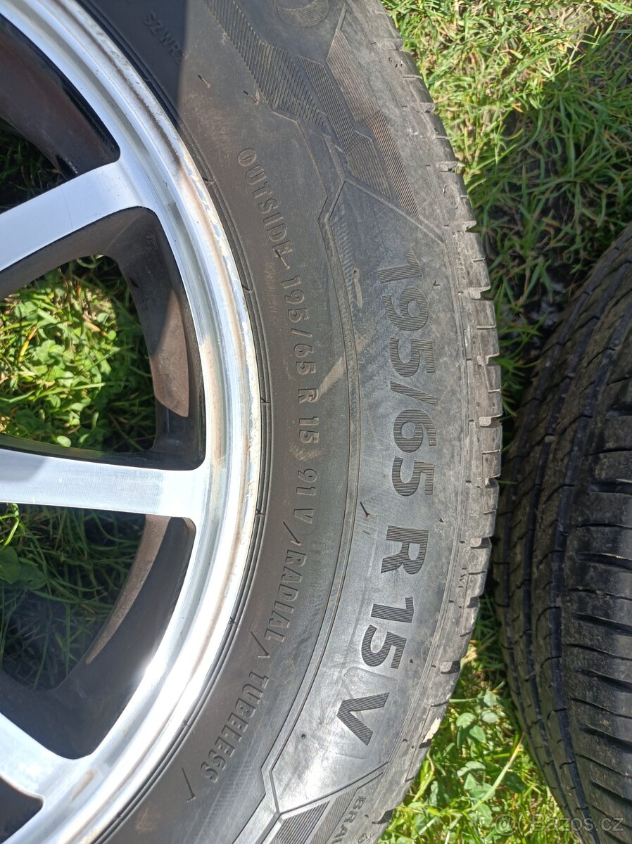 Alu kola DEZENT 6.5 Jx15H2,ET 38,R 15 - 8