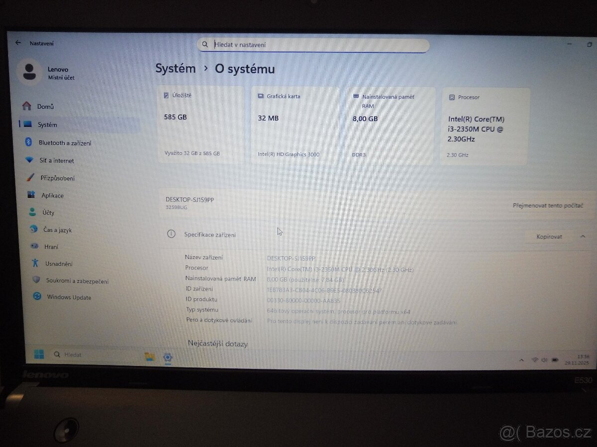 Lenovo ThinkPad E530 - 8