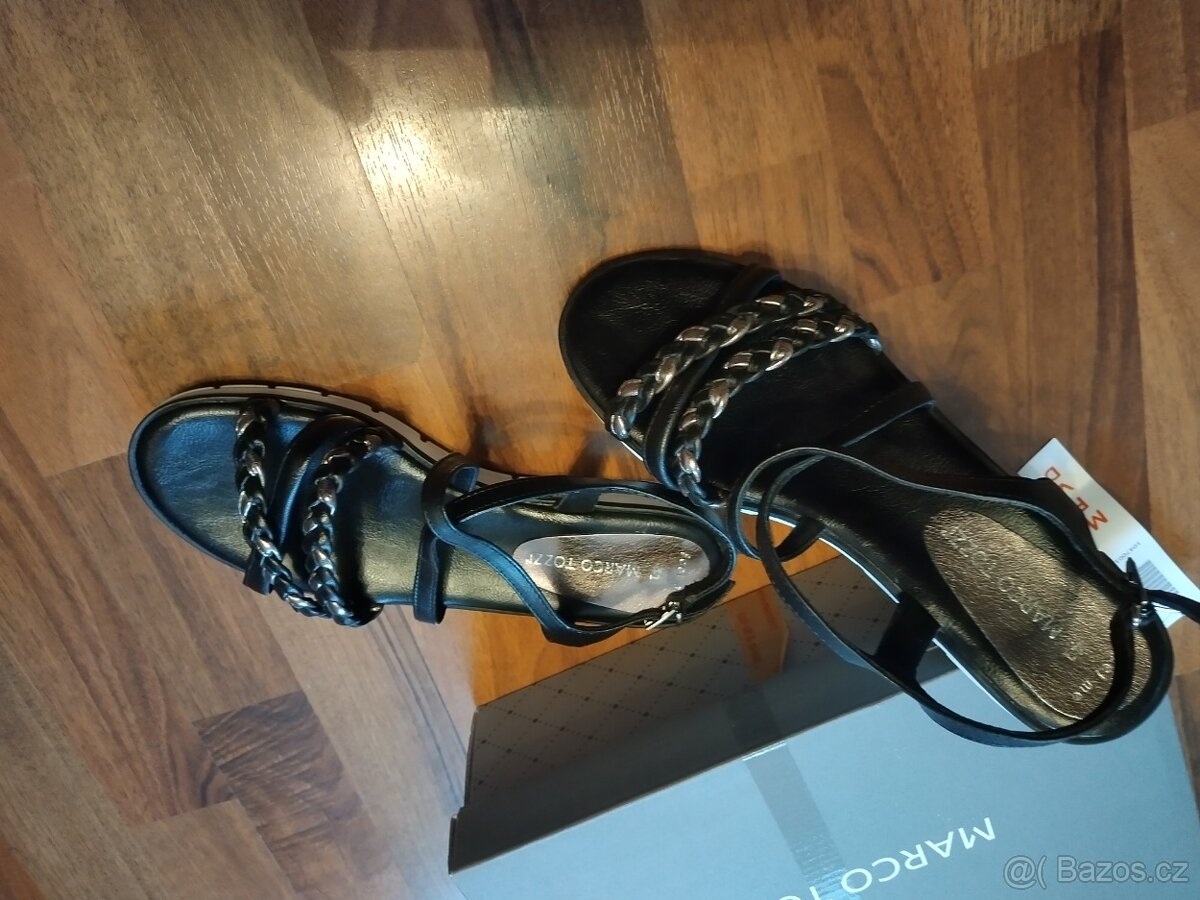 Kozene sandalky vel.40, 41 - 8