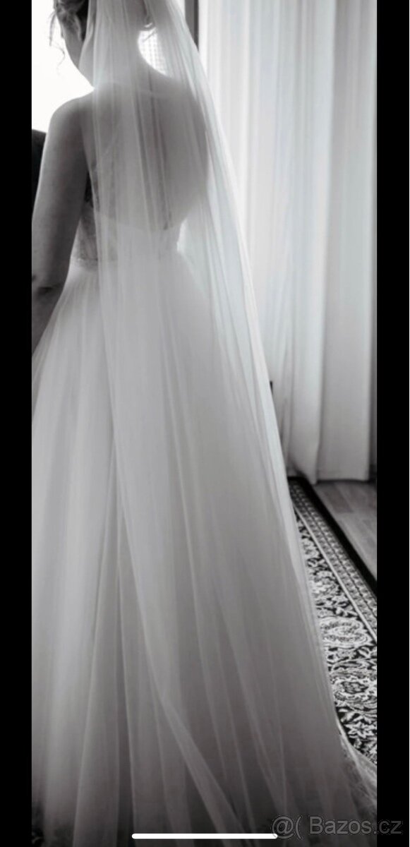 Svatební šaty se závojem - 8