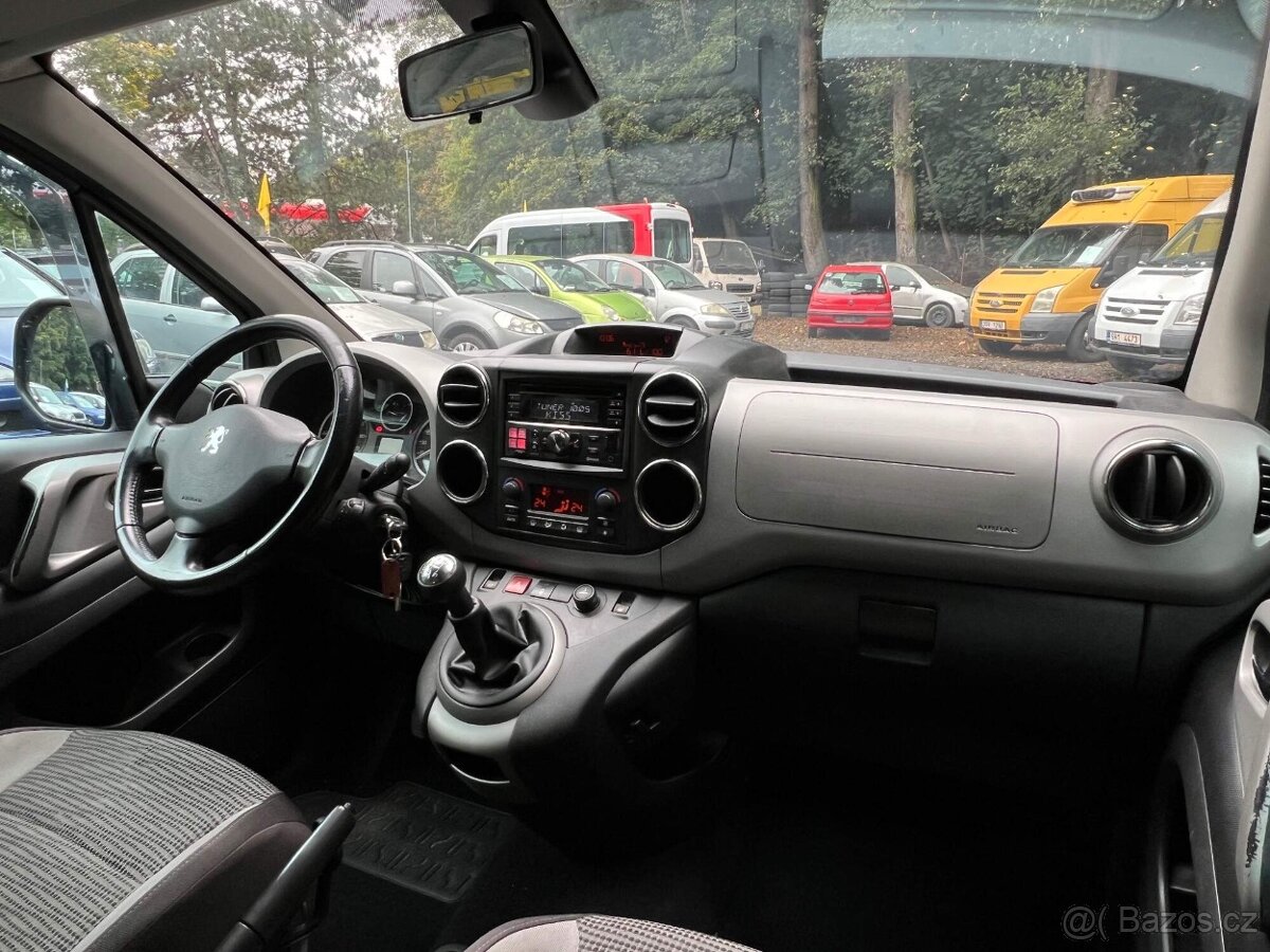 Peugeot Partner TeePee 1.6 HDI 80KW tažné klima 2010 STK - 8