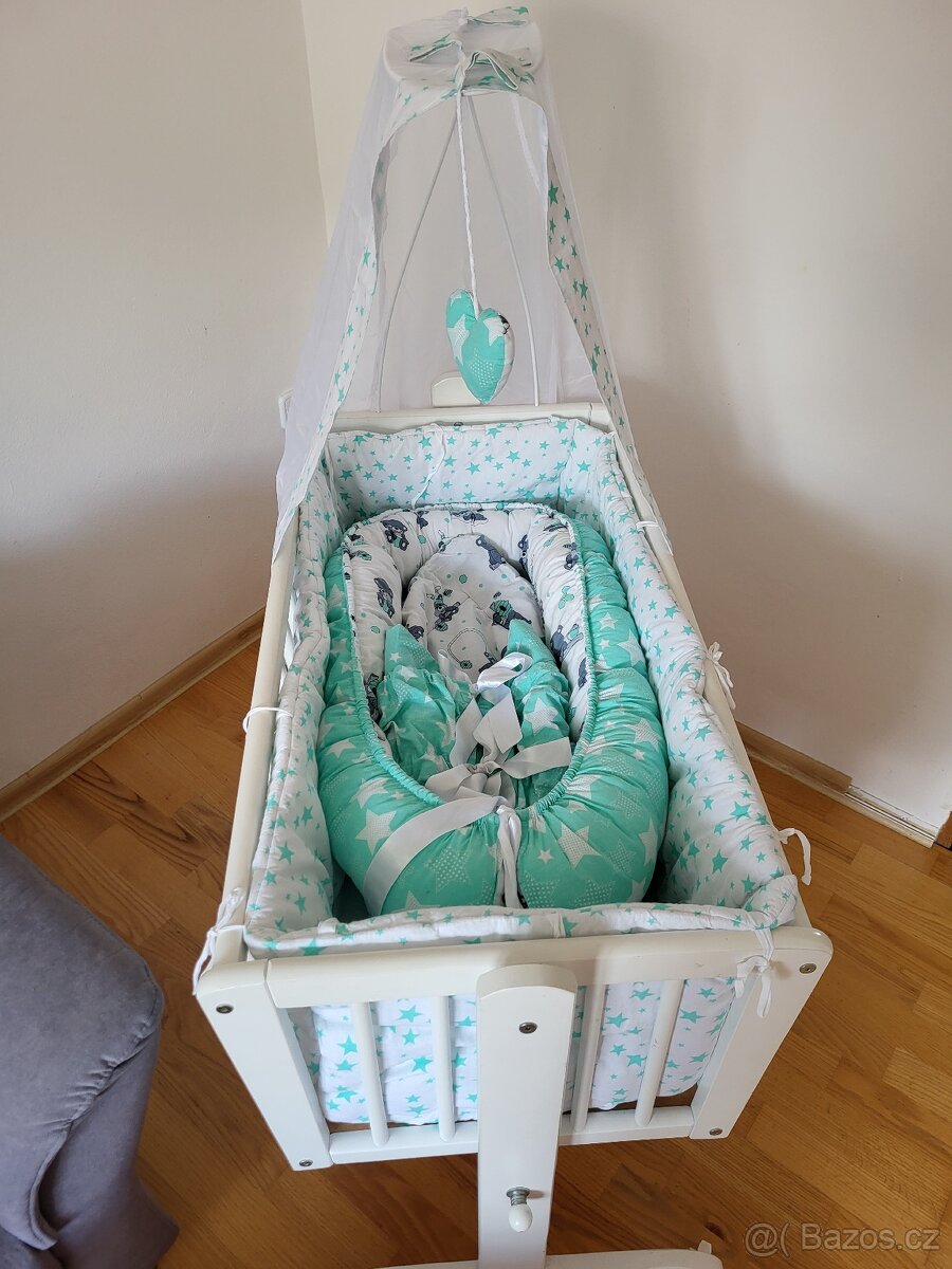 Dřevěná kolébka Scarlett - 8