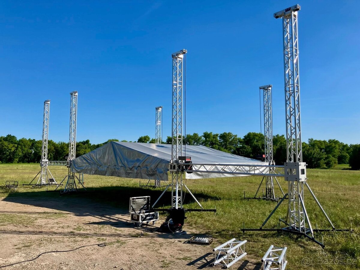 Pronájem STAGE 8x6 metru - 8