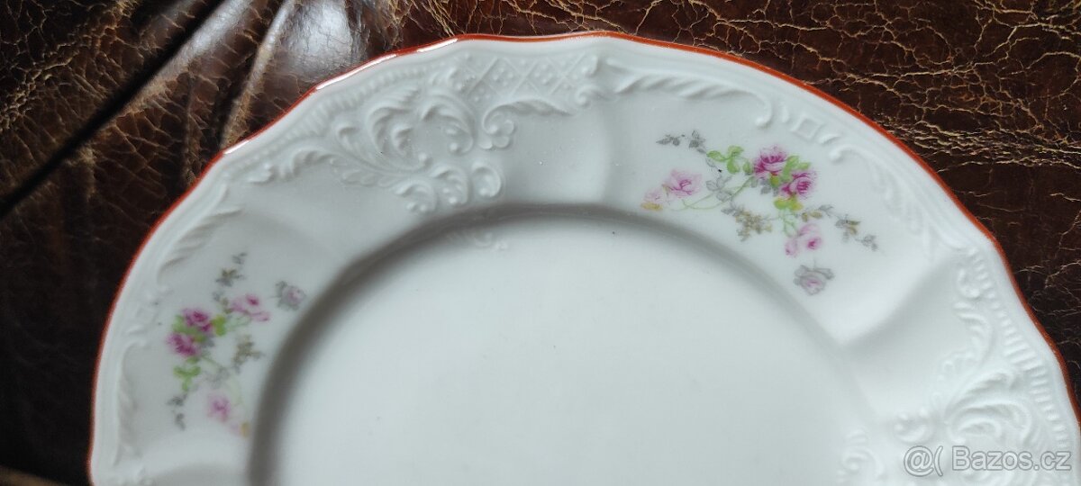 Retro porcelánové talíře - 8