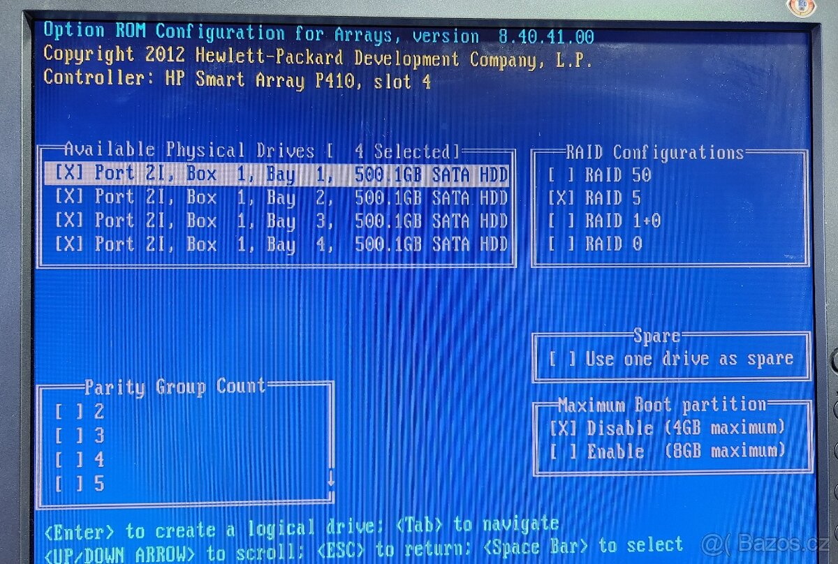 Server HP ProLiant DL160 G6 - 8