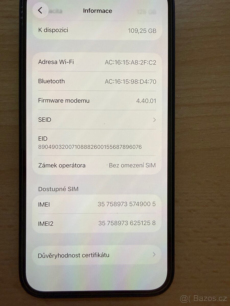 iPhone 14 128 GB – TOP STAV 96% - 8