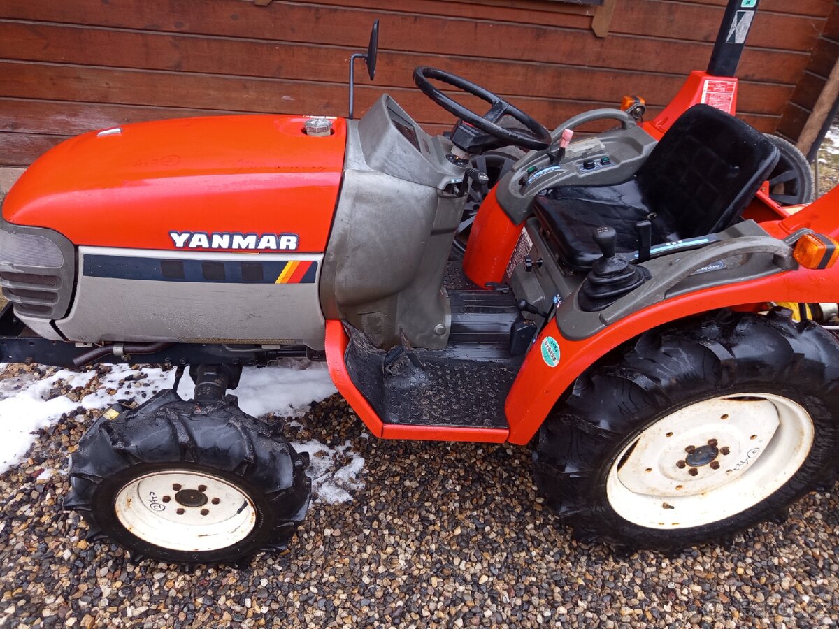 Prodám malotraktor Yanmar AF-17d - 8