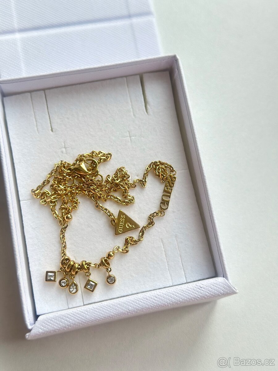 Ocelový náhrdelník Guess ( Nový) - 8