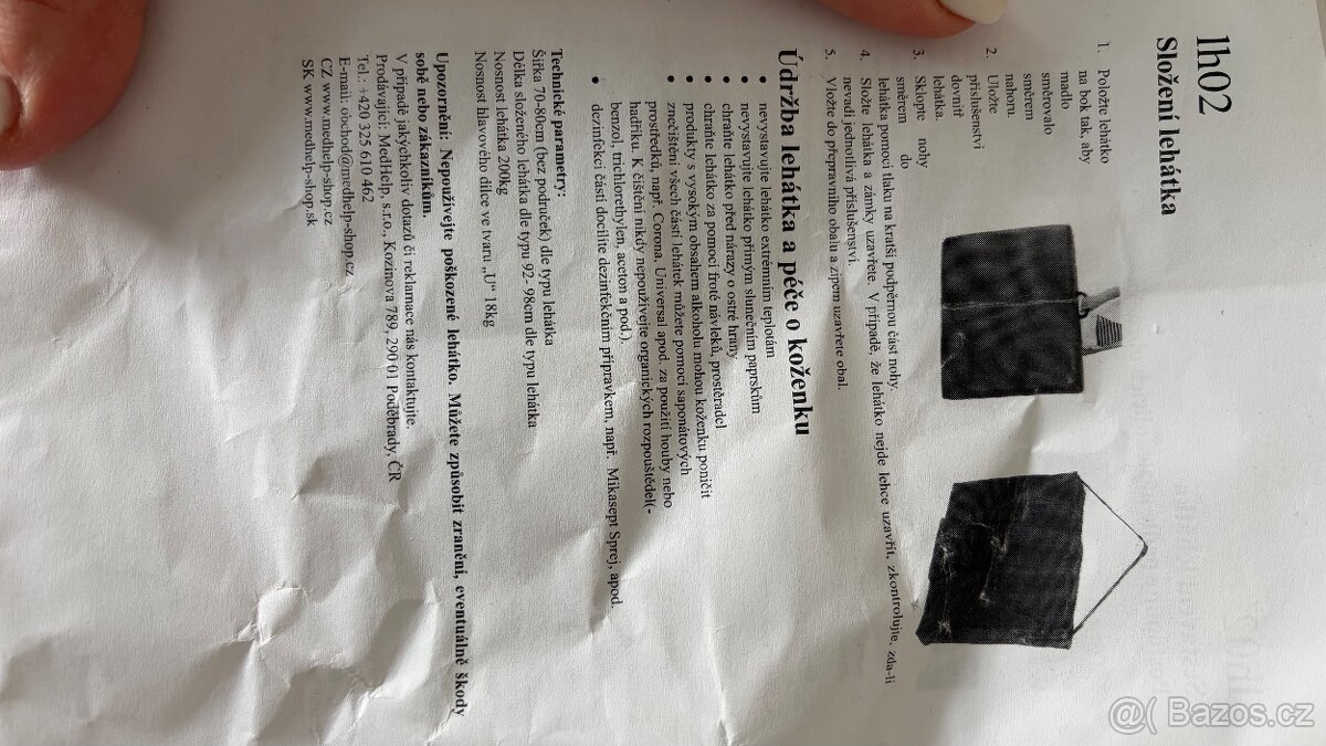 Masážní lehátko MH Star - 8