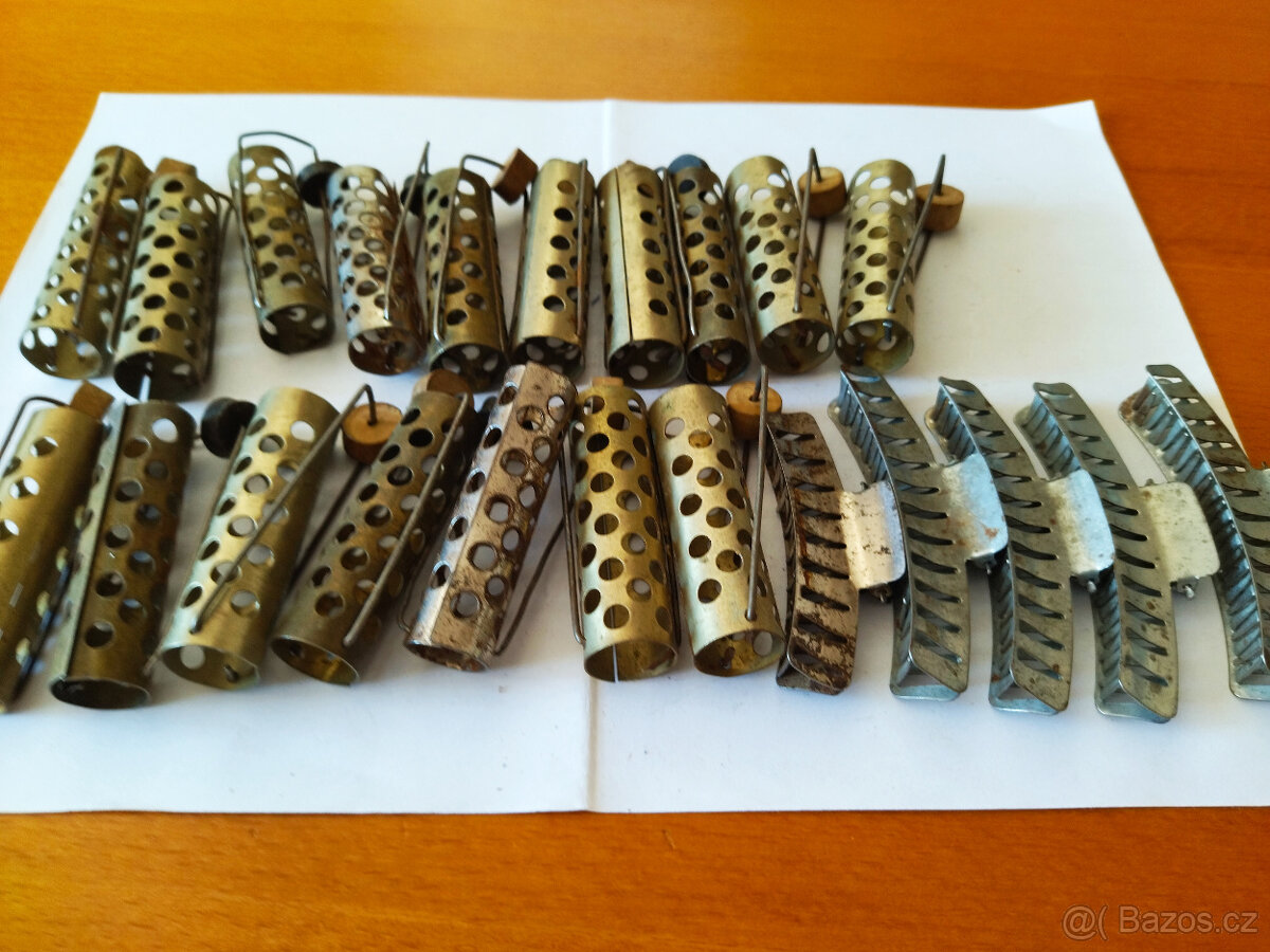 pevné gumičky, zavařovací blány, retro natáčky - 8