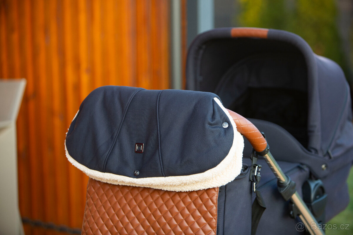 Kočárek Moon Relaxx Edition Navy - dvojkombinace - 8