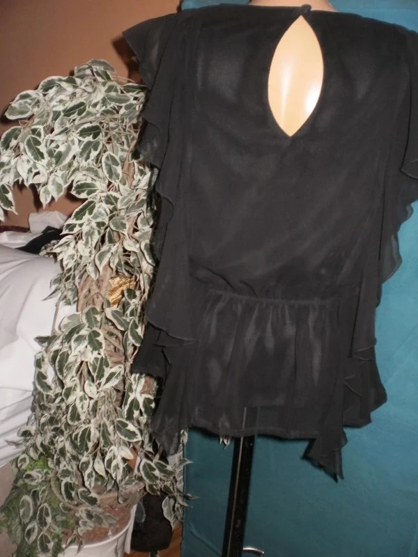 tunika#spolecenska# cerna # Orsay # volanky # halenka - 8