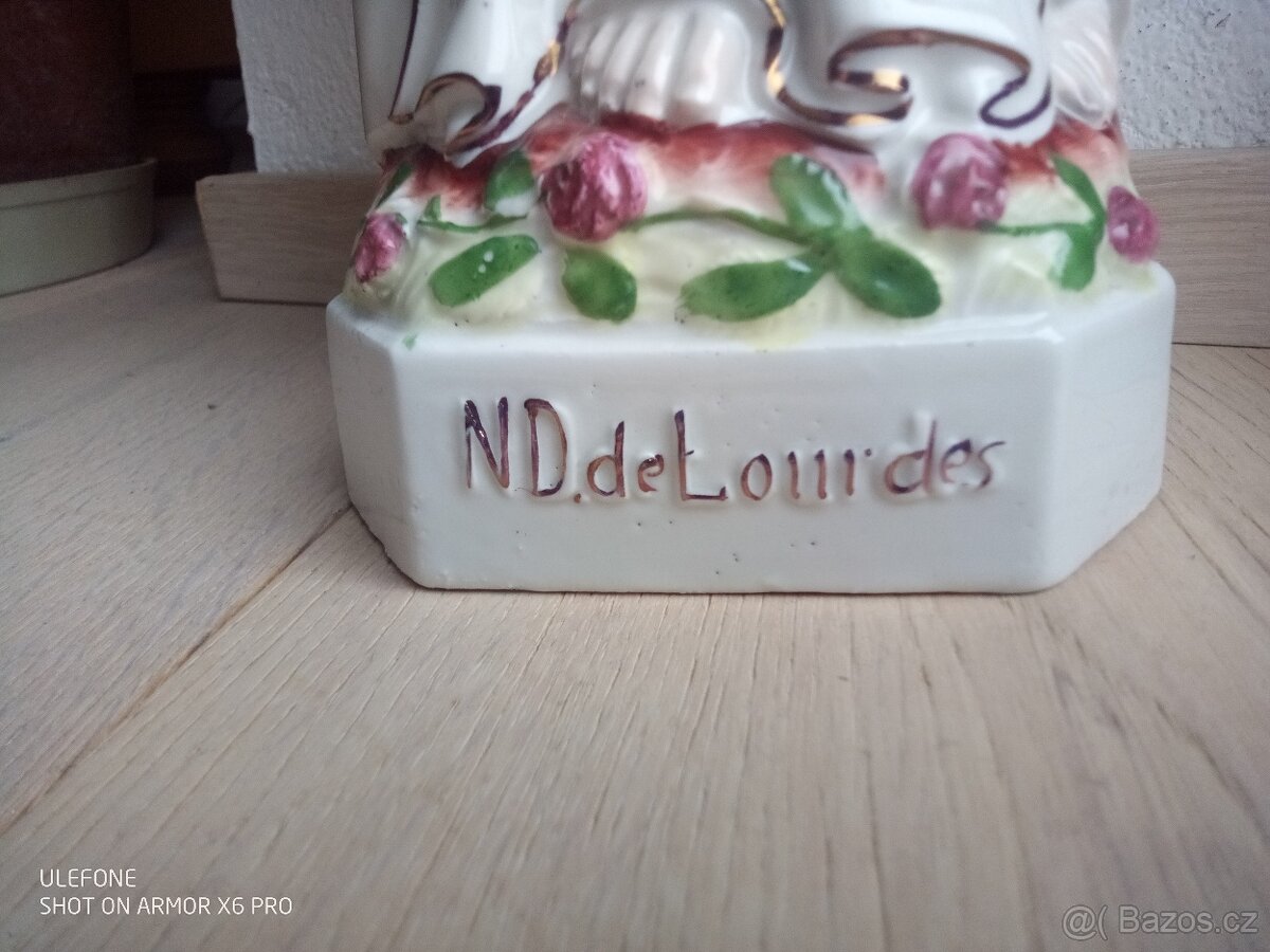 Socha Panny Marie starožitná - 8