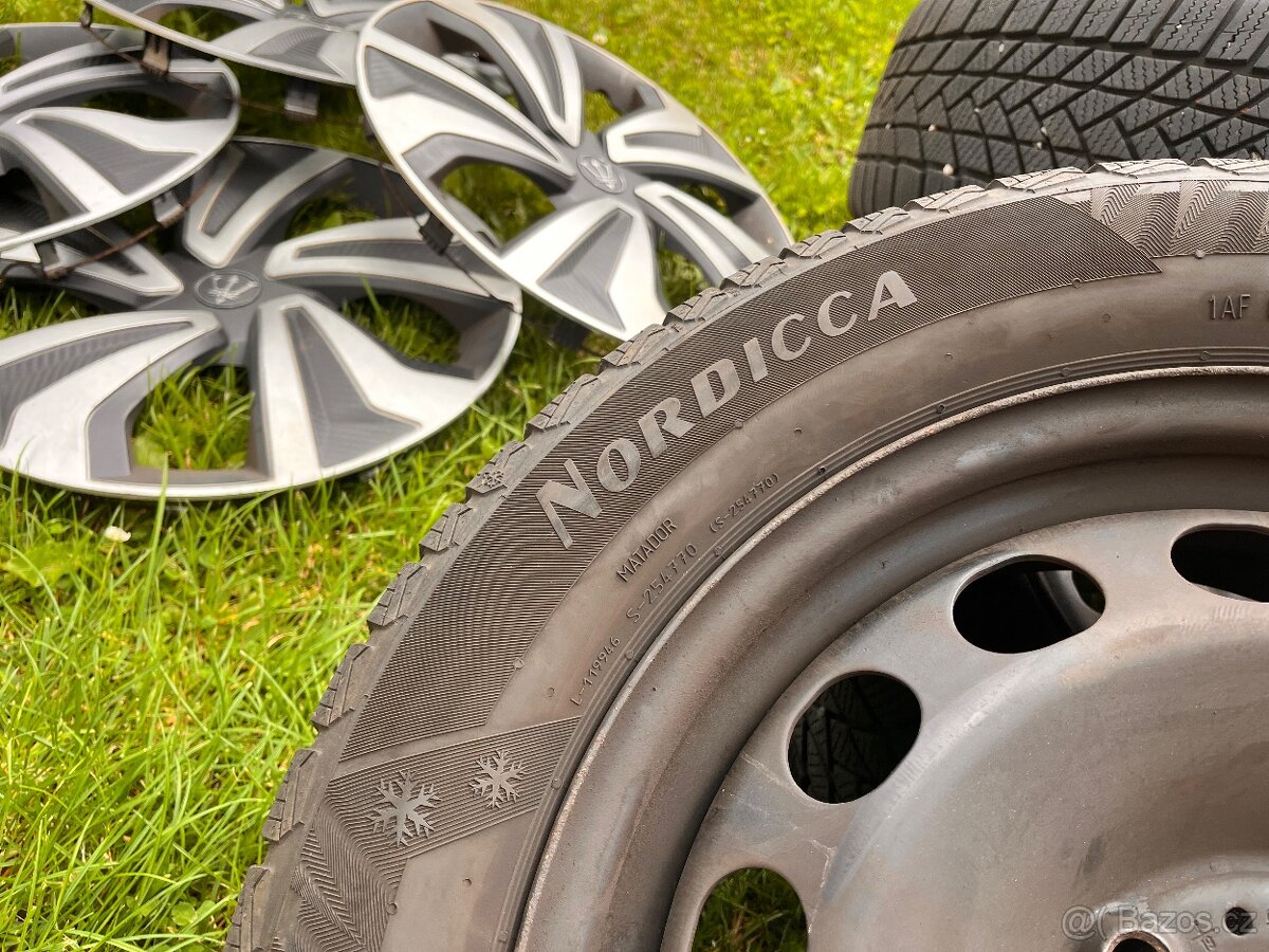 Zimní kola s disky 205/55 R16 – Matador Nordica + poklice - 8