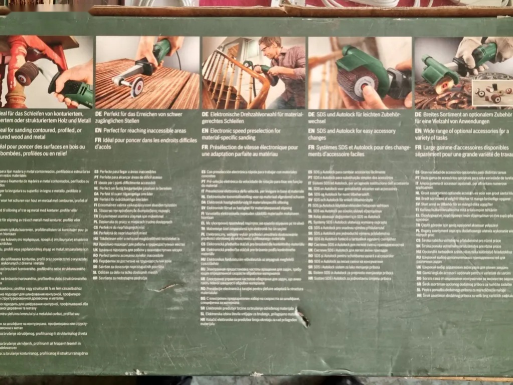 BOSCH Texoro Brusný váleček 250 W 06033B5100 - 8