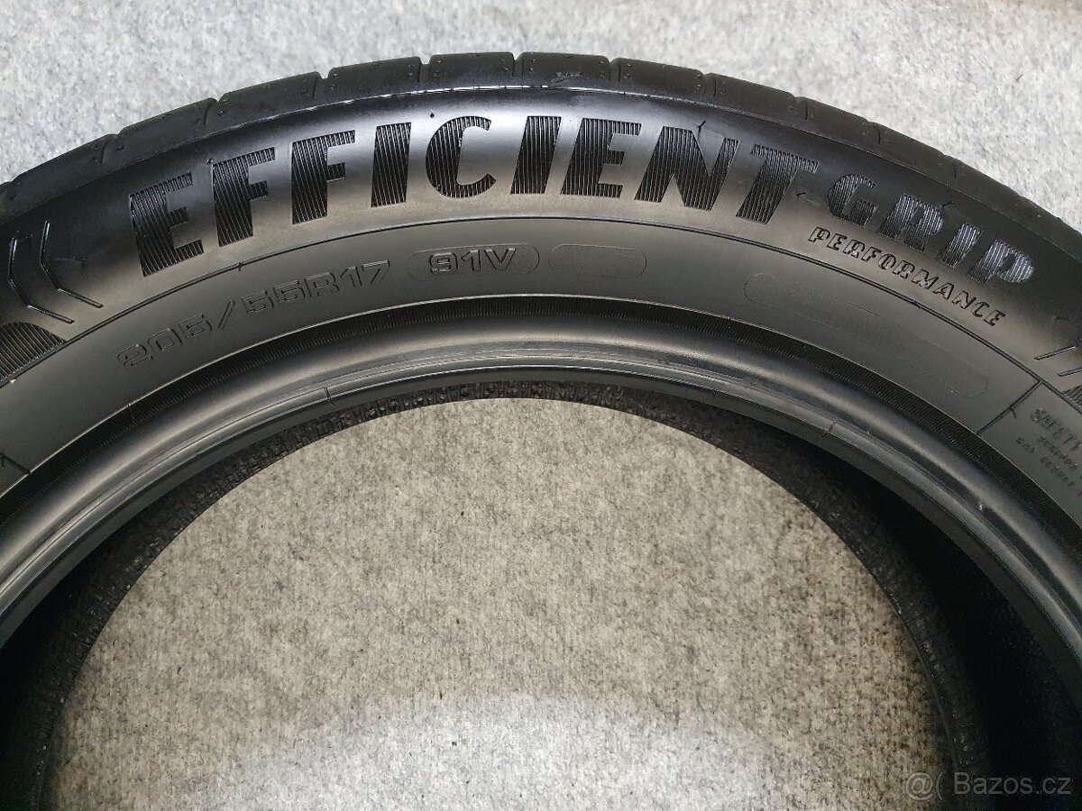 4x NOVÉ 205/55 R17 Letní pneu Goodyear EfficientGrip - 8