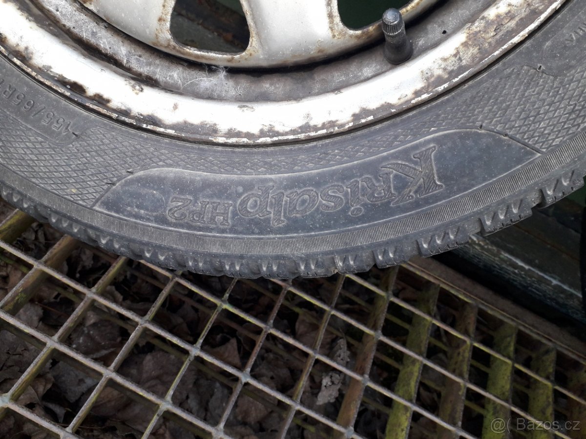 Opel Agila,Suzuki R vagon - 4 ks kompetních kol - 8