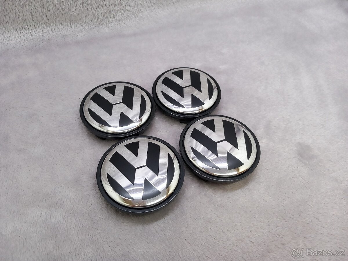 Středové krytky Vw, 65x56mm, klasik logo - 8