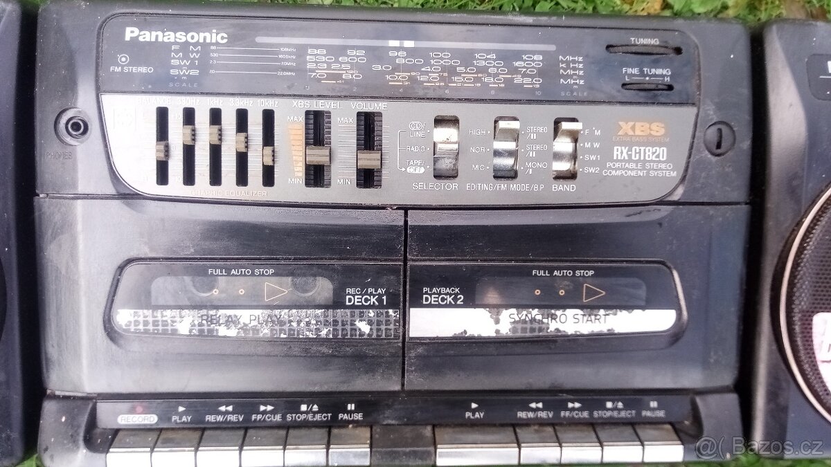 Retro kazeťák PANASONIC RX-CT 820 - 8