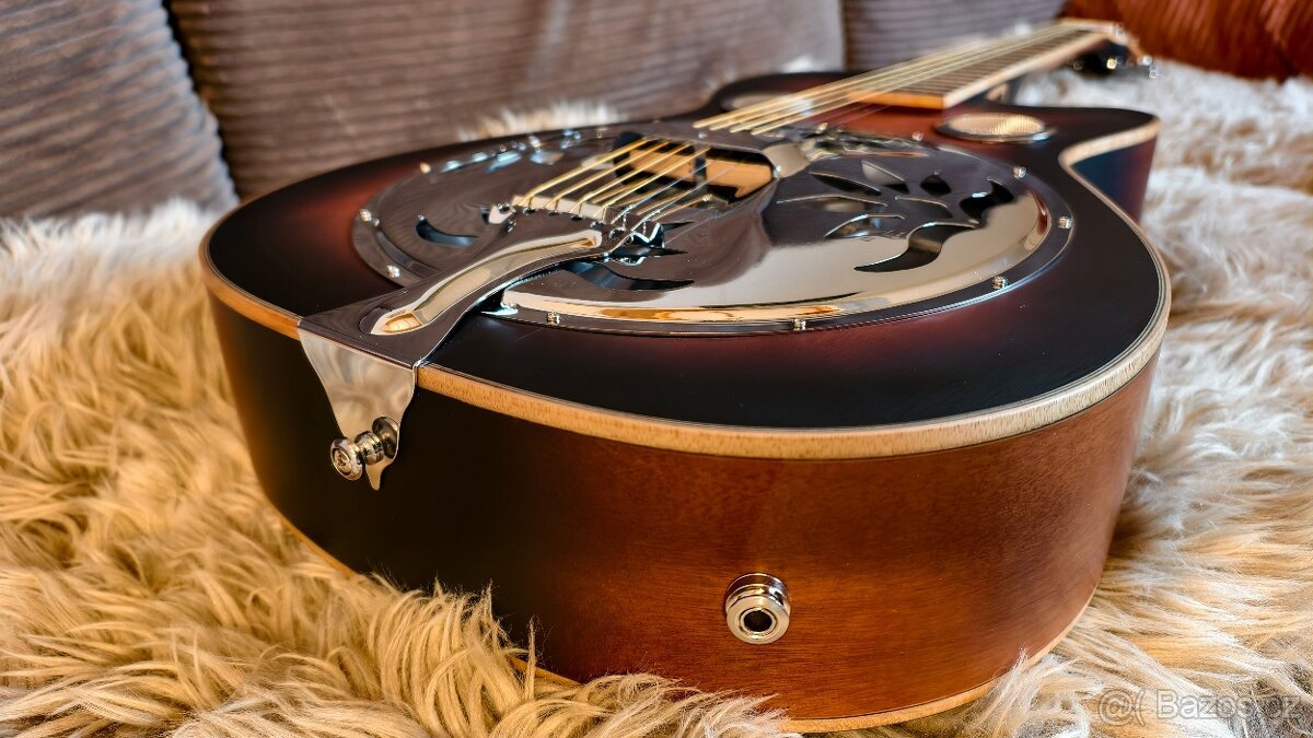 Dobro Resonator Guitar Gold Tone - 8