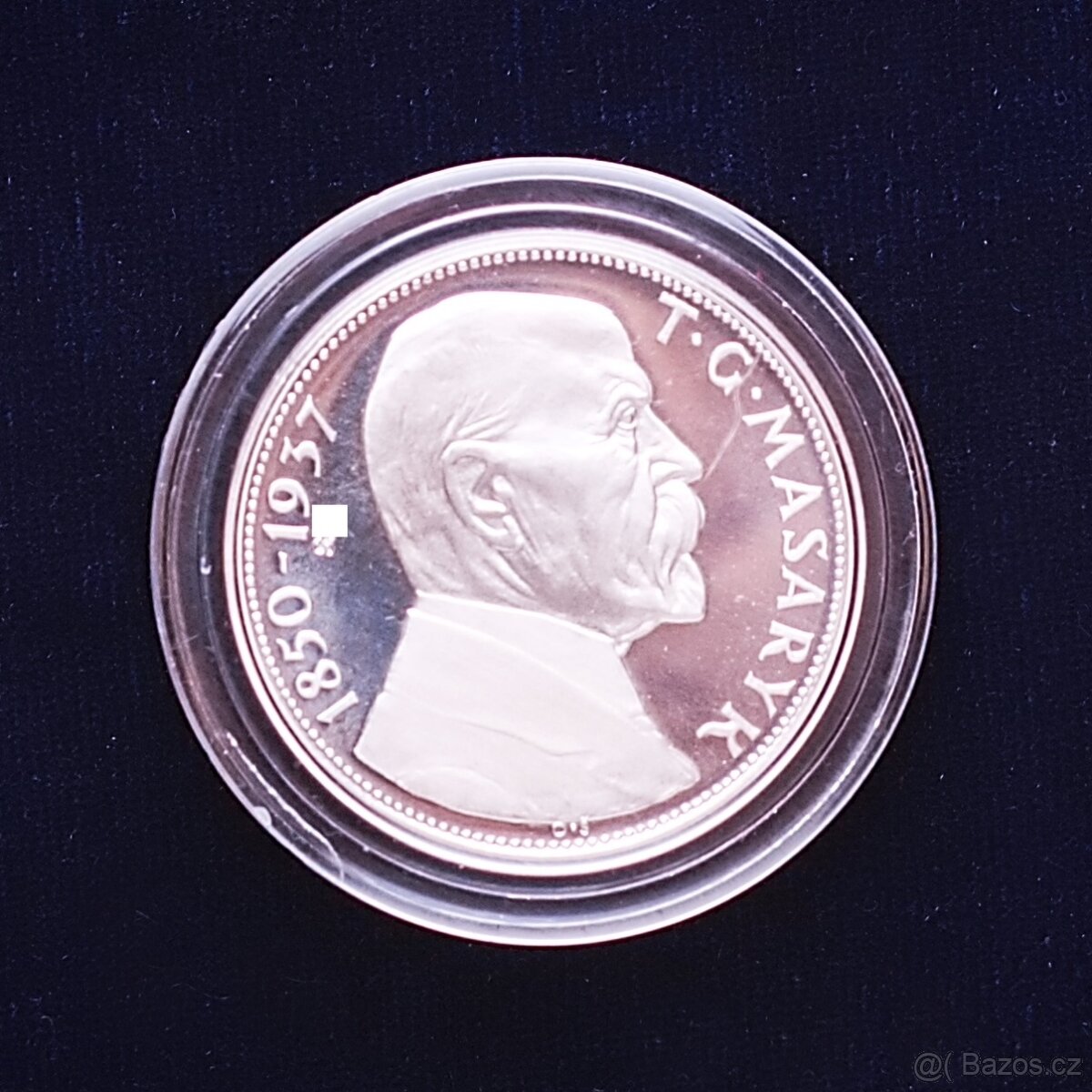 Au+Ag+Cu+Al Zkušební odrážky 20Kč TGM 1850/1937, VZÁCNÉ - 8