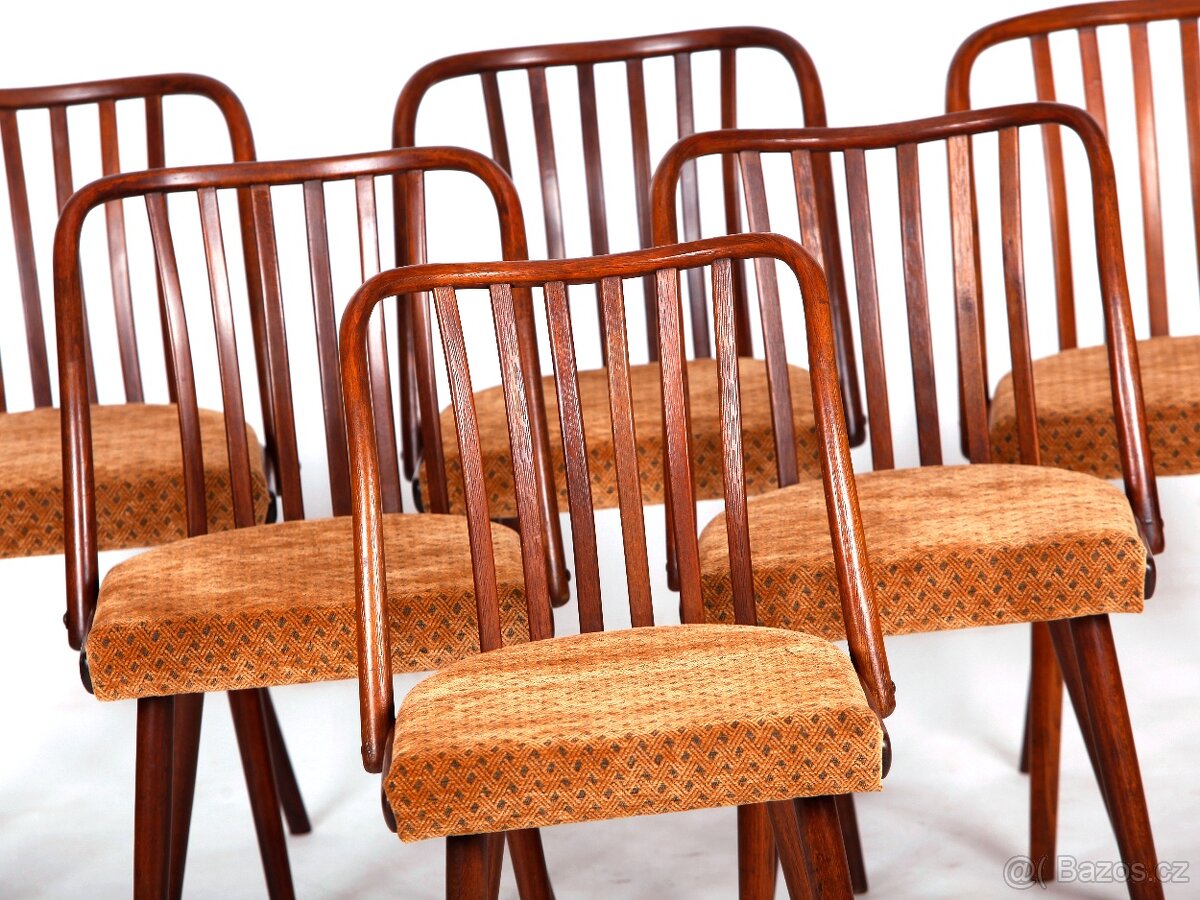 A. Šuman, 6x nově přečalouněné židle TON - 8