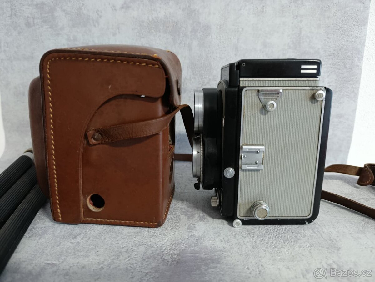 Fotoaparat Flexaret automat + koz.pouzdro + stativ - 8