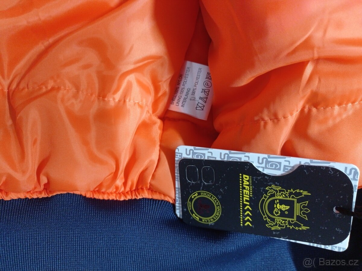 NOVÝ bomber NASA Apollo II modrá - L/XL - 8