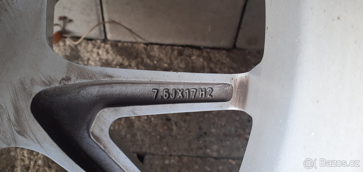 Alu kola 7,5x17 rozteč 4x100 - 8