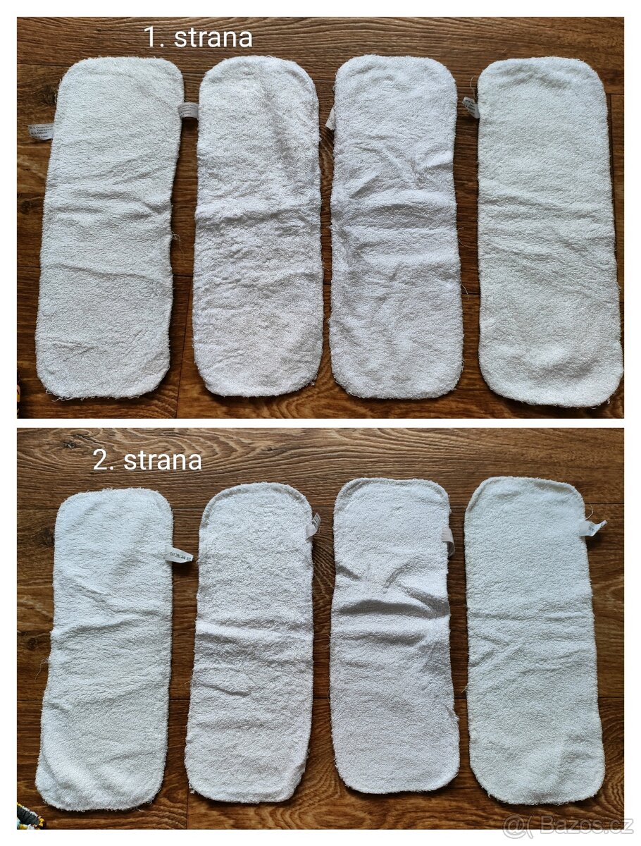 Látkové pleny - výhodný set pro začátečníky/na zkoušku - 8