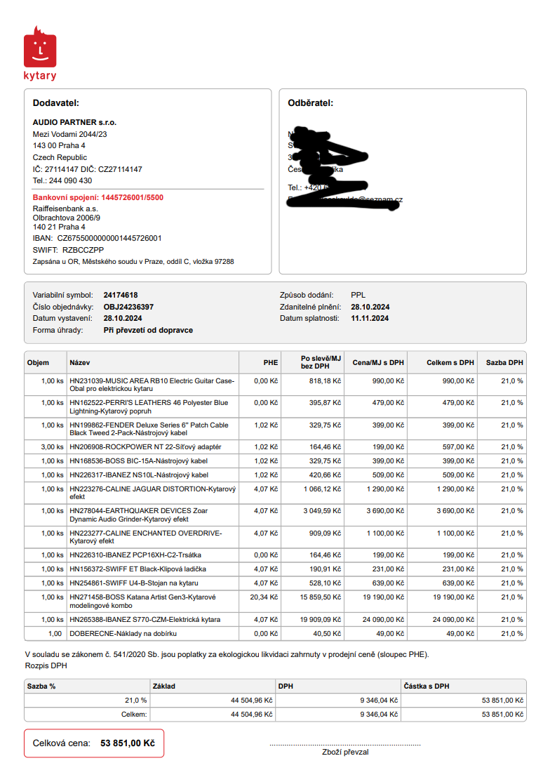 Elektrická kytara IBANEZ S770 CZM + Kombo a příslušenství - 8
