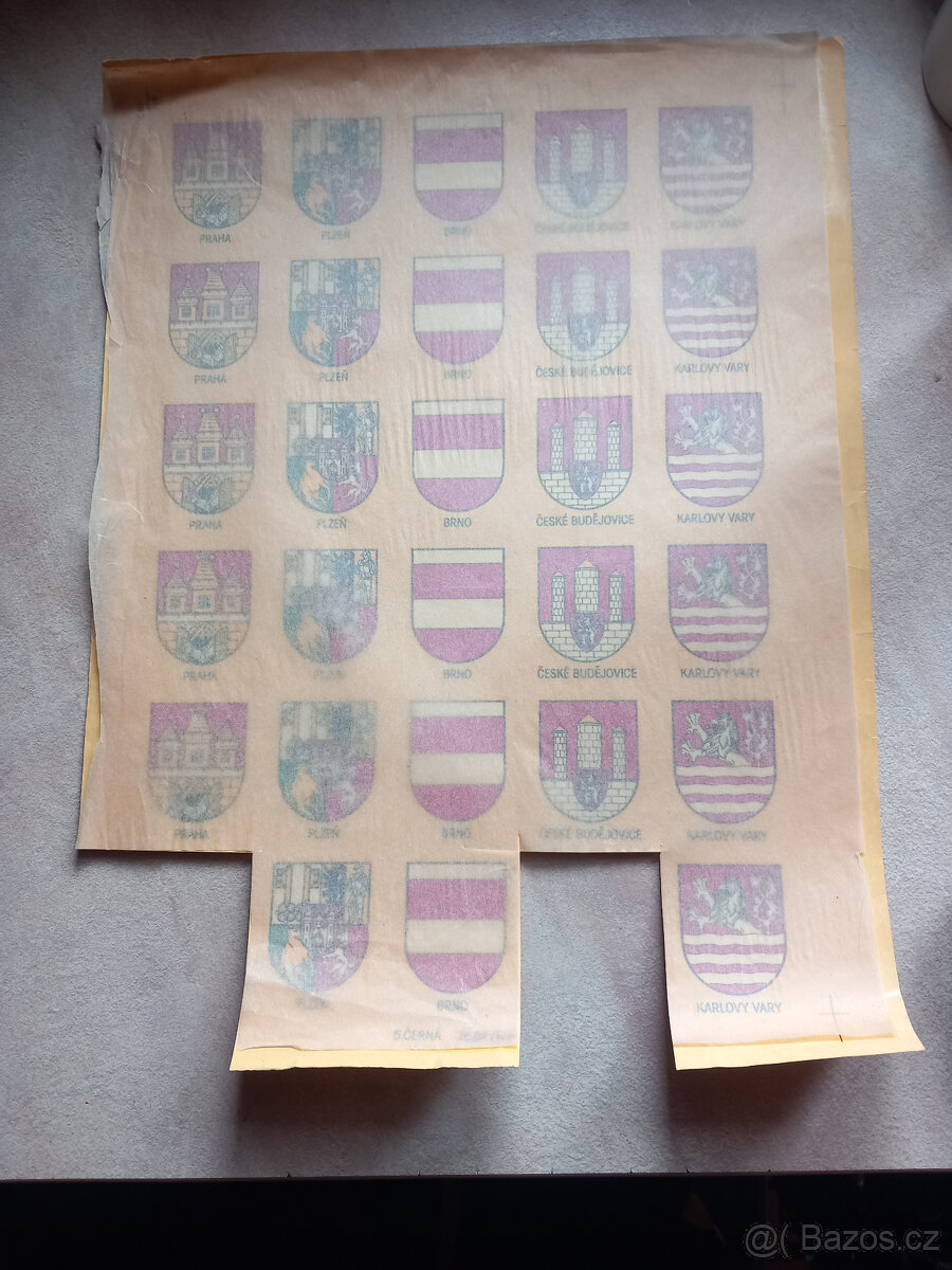 Retro obtisky se znakem Vašeho města - 8