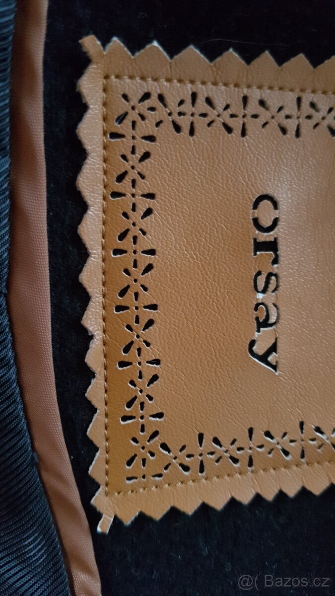 Kabát Orsay černý zimní - 8