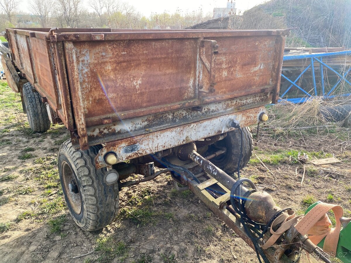 Traktorový vlek polský wwp rt45h - 8