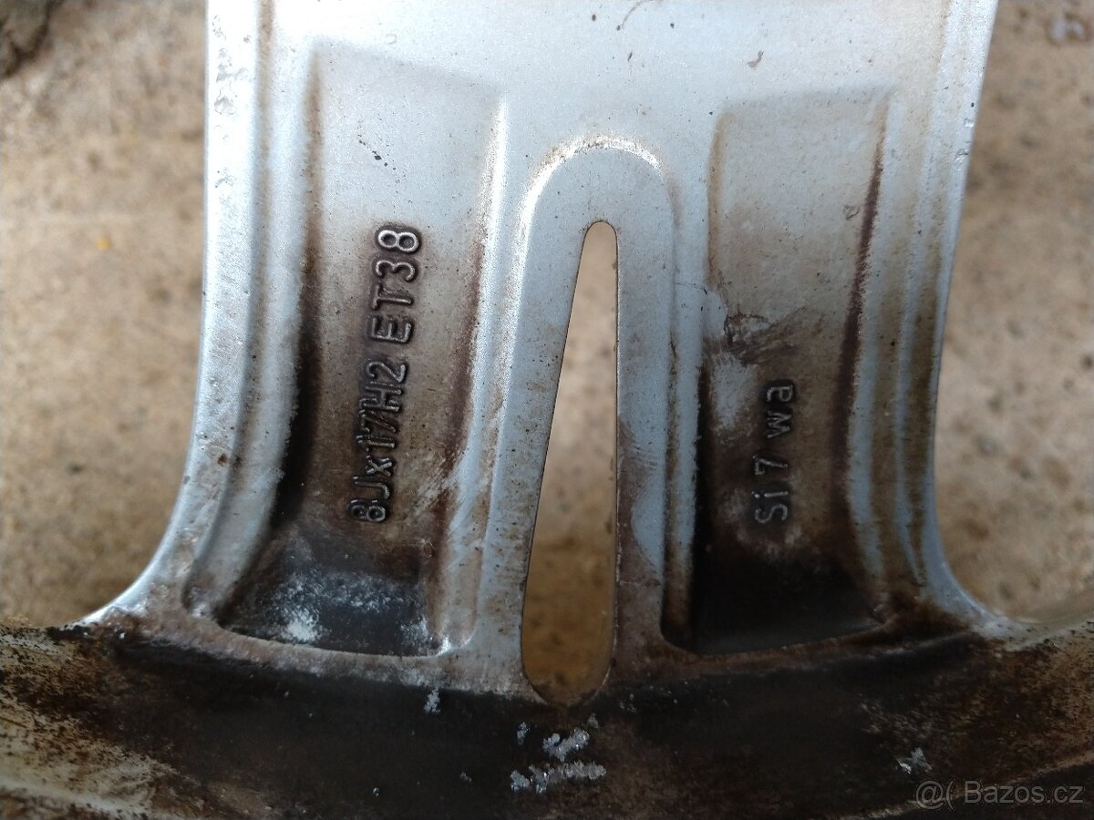 Mercedes benz W211 / S211 sada originál ALU 17" - 8