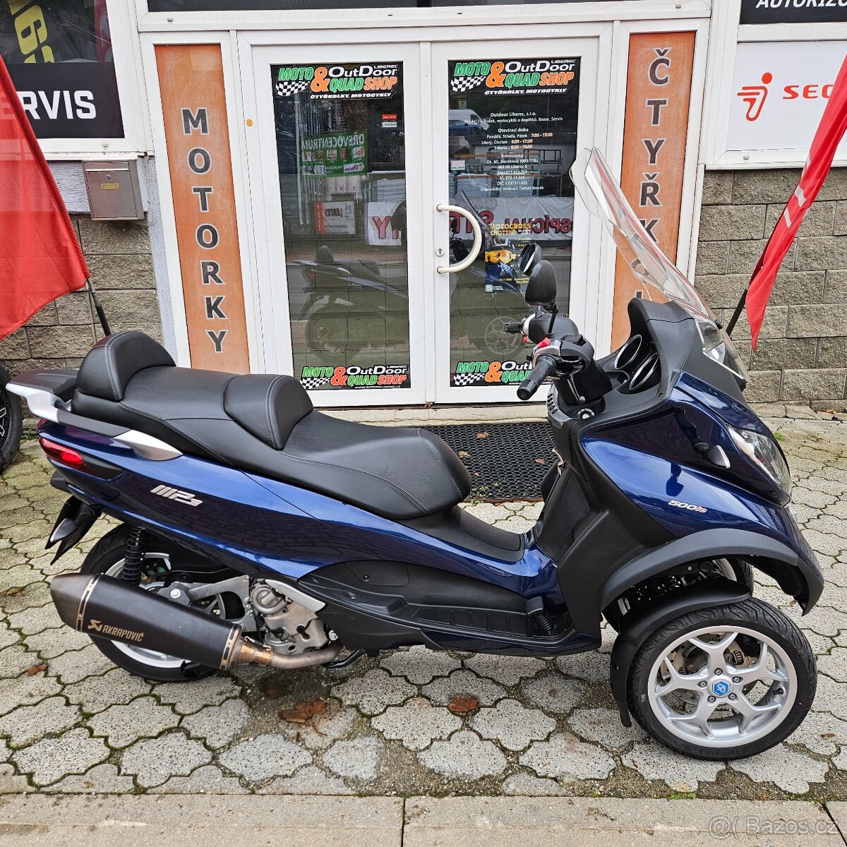 Piaggio MP3 500 LT,ř.p. B, ČR, navigace, ABS, ASR - 8