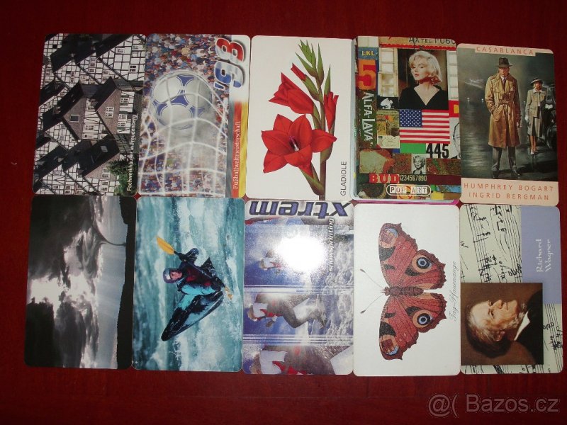 Telefonní karty svět a ČR - 8