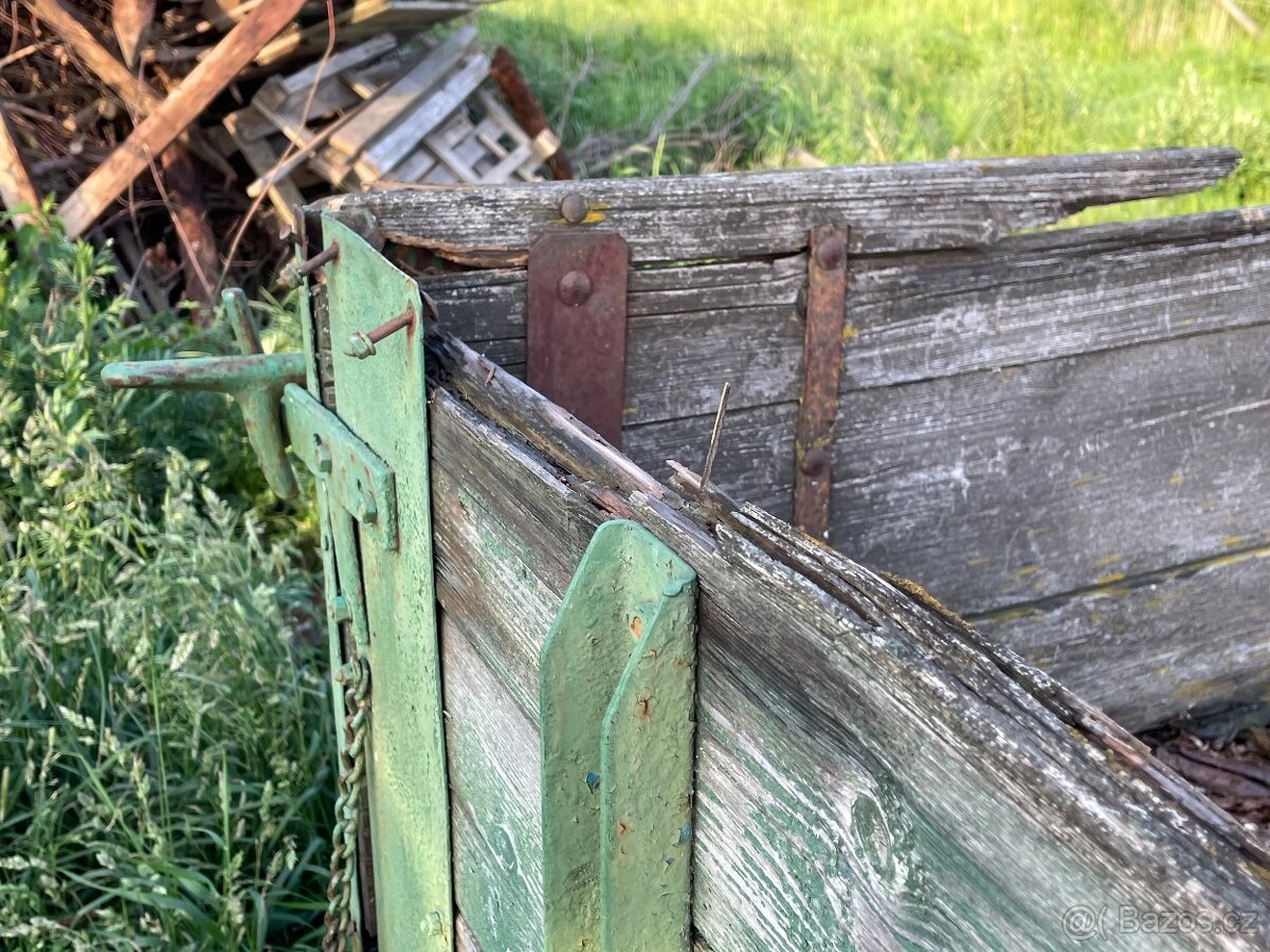 Vlek za traktor BSS, 7tun - 8