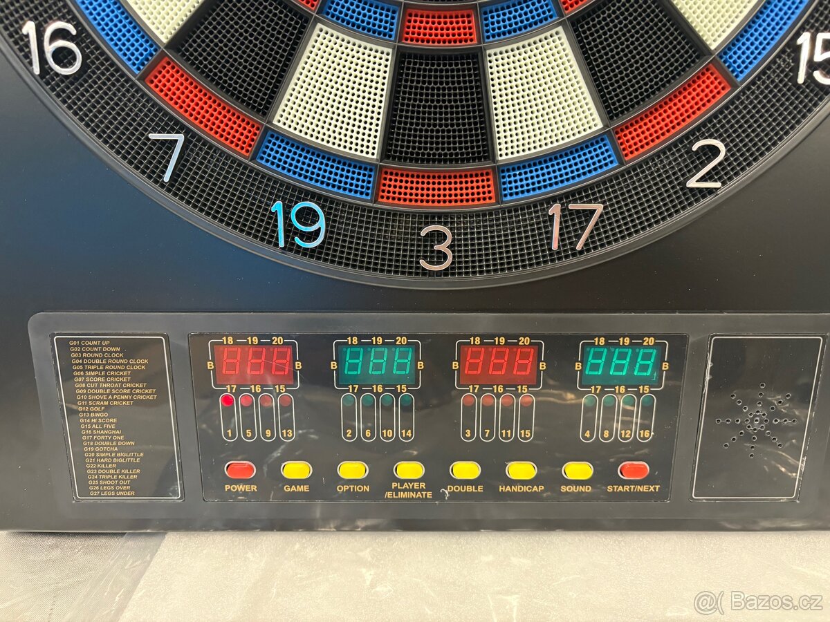 Elektrický terč na šipky s LCD - 8
