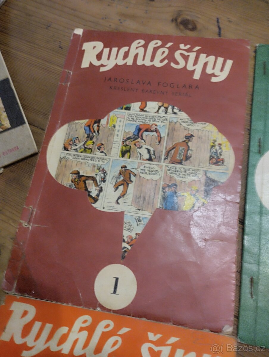 Staré časopisy -Rychlé šípy - 8