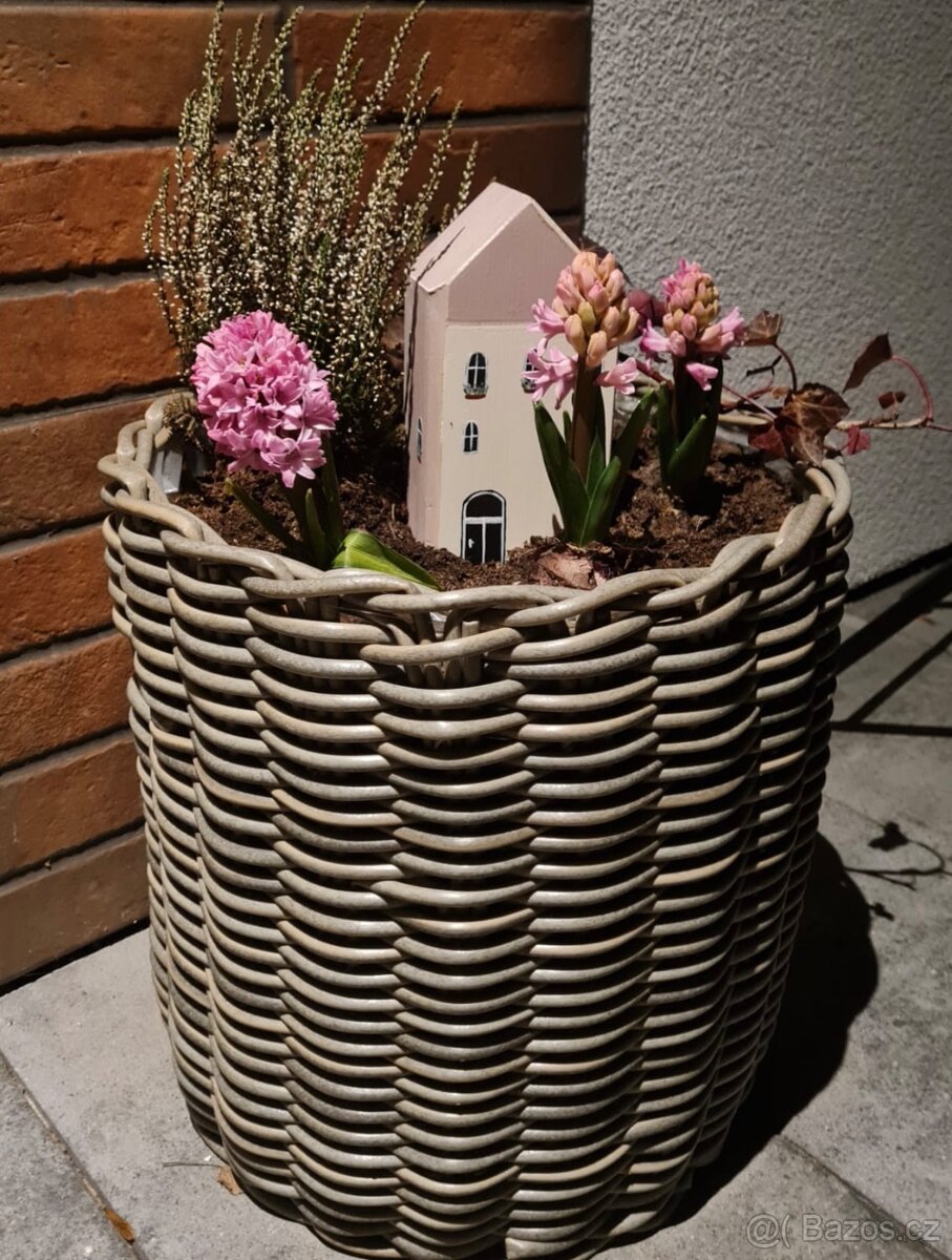 Dekorace - dřevěné domečky - 8