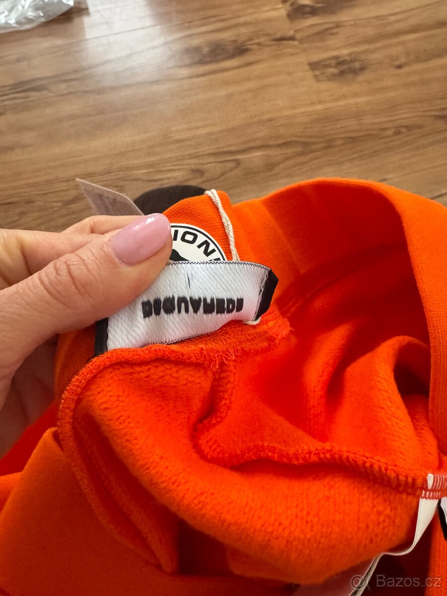 Panske oranžové tepláky Dsquared2 - 8