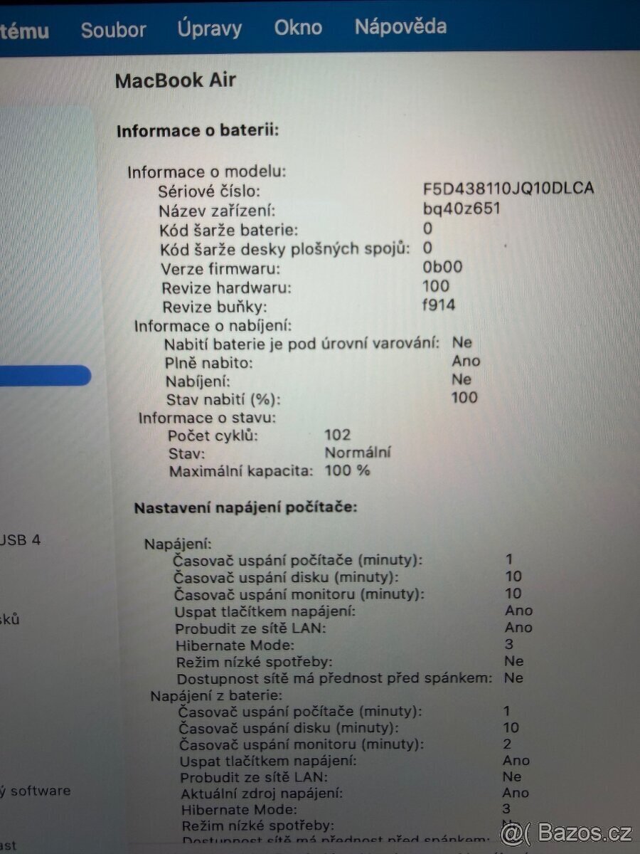 MacBook Air 13” M3 256GB Midnight - 8