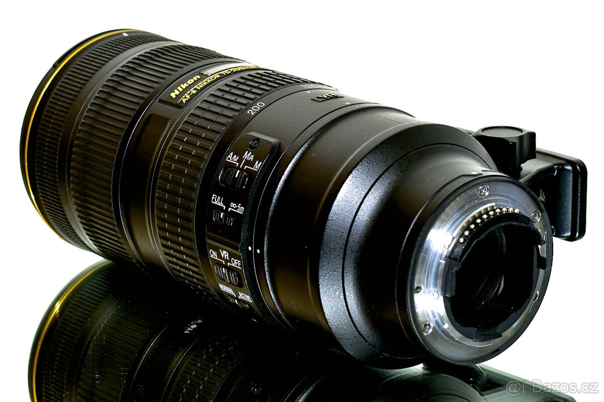 Nikon AF-S 70-200mm f/2,8G ED VRII + UV filtr TOP STAV - 8