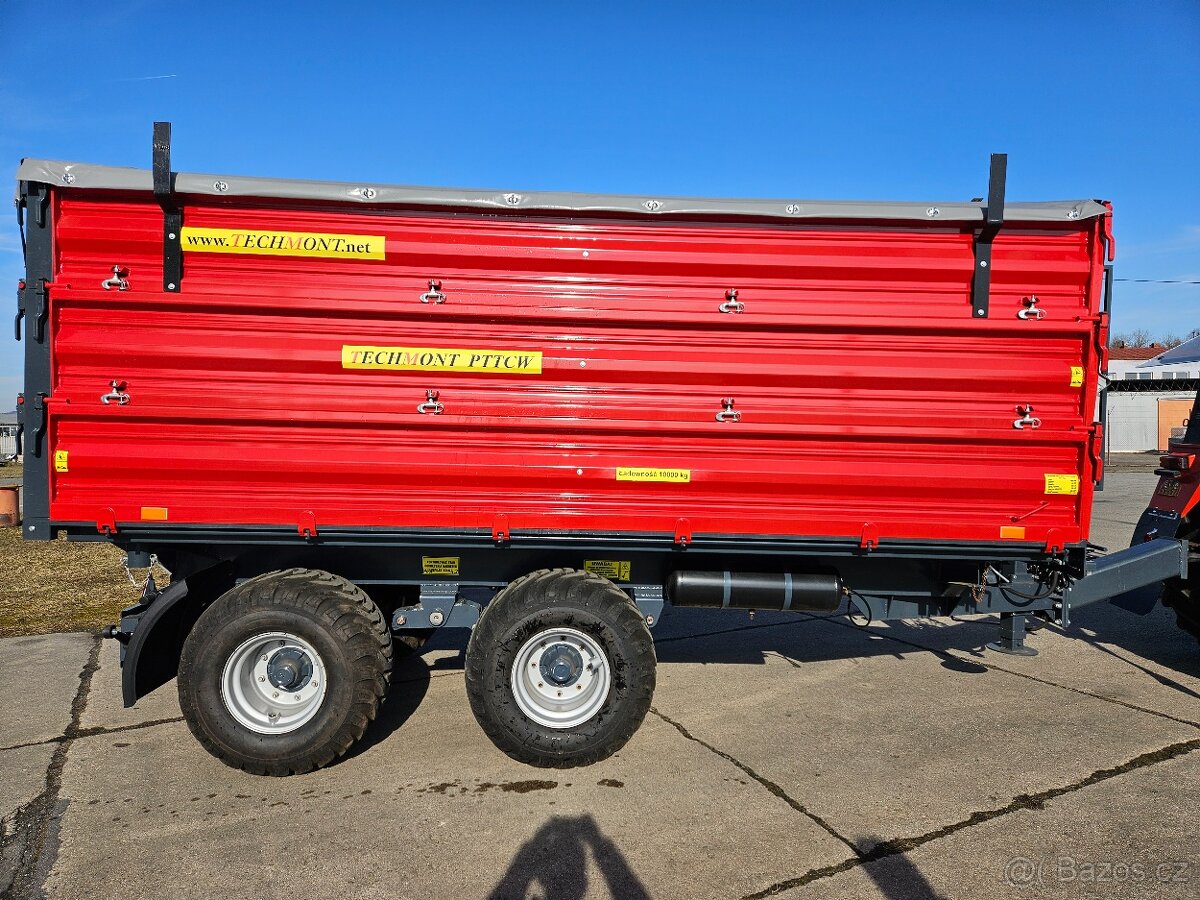 Návěs TECHMONT 10t užitečná - 8