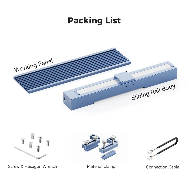 Slide Extension Kit pro Sculpfun G9 - v záruce - 8