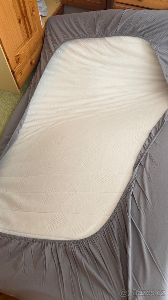 Postel 120x200 + matrace + topper - 8