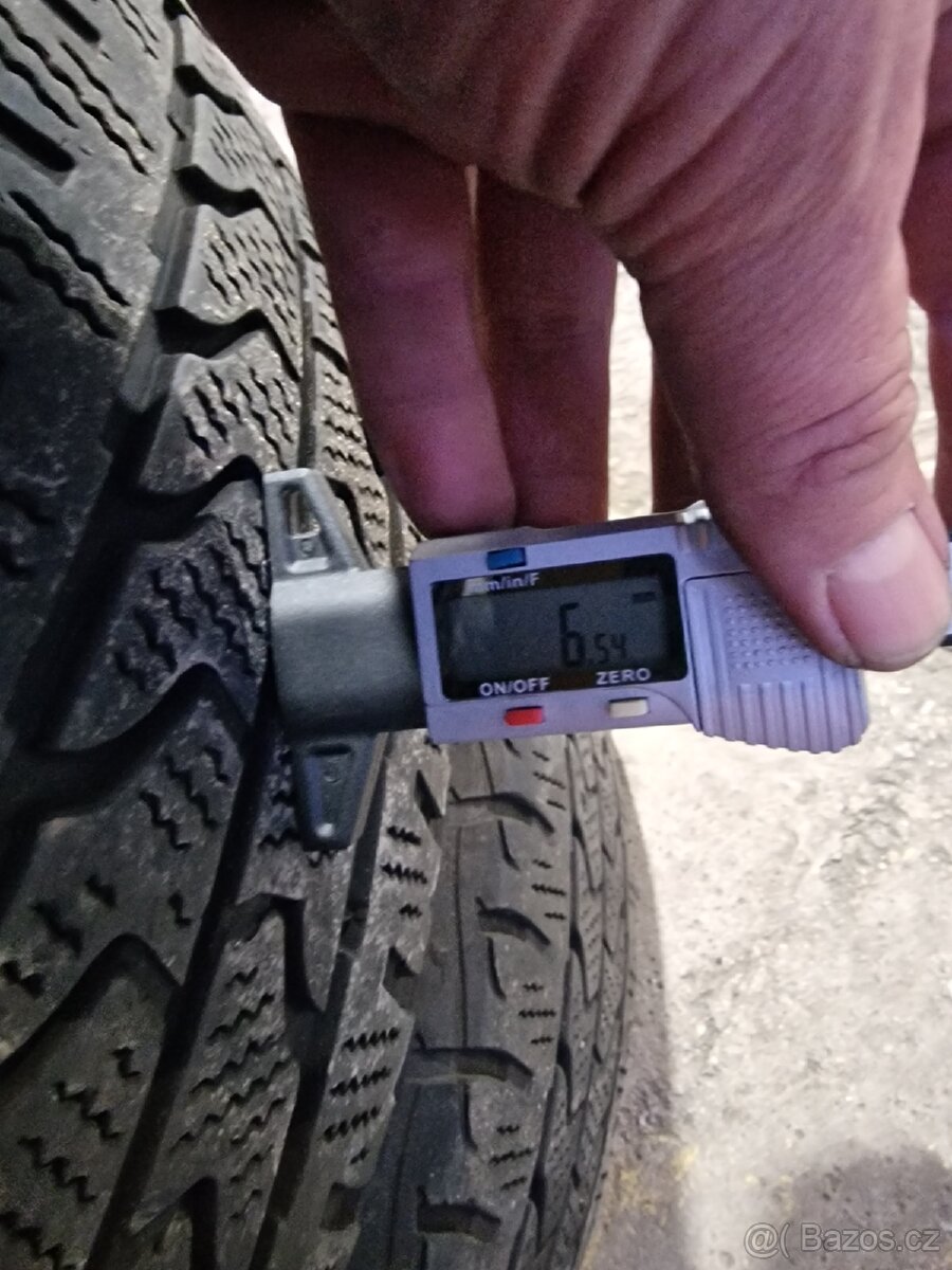 VW T5 T6 T6.1 zimní plechové disky plecháče pneu 205/65 R16C - 8