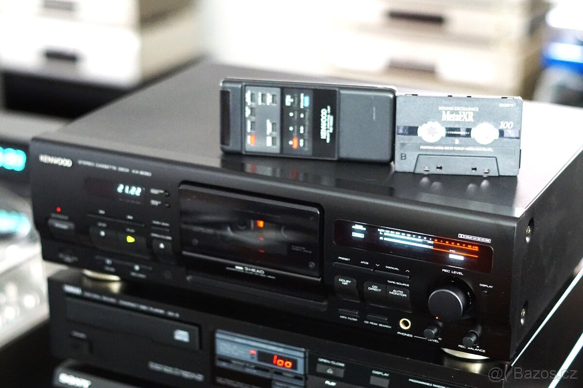 KENWOOD KX 9050 - špičkový model, 3hlavy, 3motory , DD, DO - 8