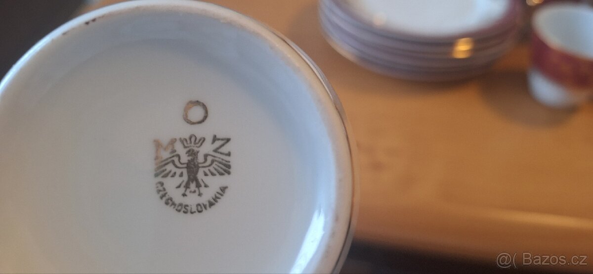 Kávový/čajový porcelán servis. - 8